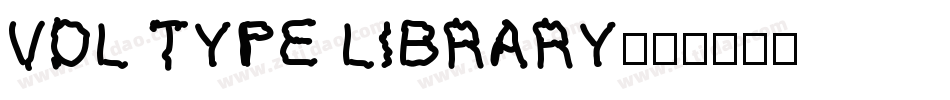 VDL TYPE LIBRARY字体转换